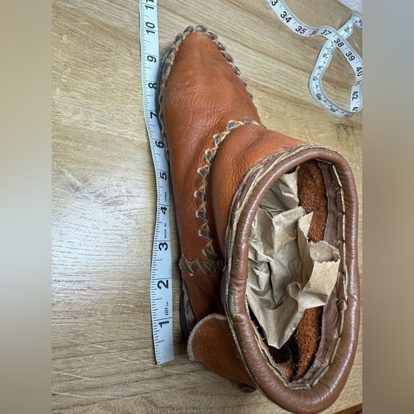 Ricardo Medina Botin Moccasin Booties SEE MEASUREMENTS - Picture 11 of 12